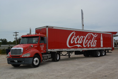 usa america truck cola united 66 route lorry missouri cocacola states coca freightliner eybusman