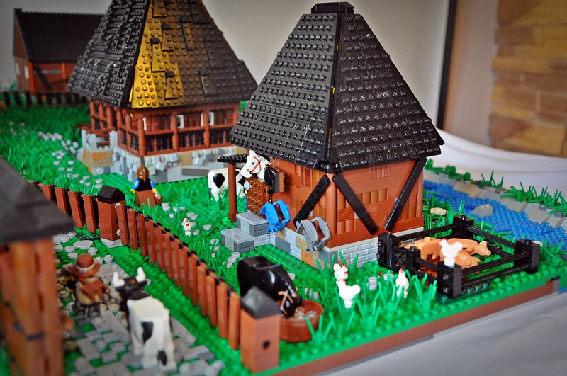 MOC: Old village from Maramures (Romania) - LEGO Town - Eurobricks Forums