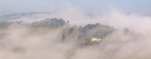 fog landscape lydbrook courtfield