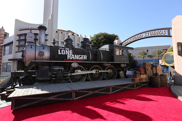 The Lone Ranger world premiere at Disney California Adventure
