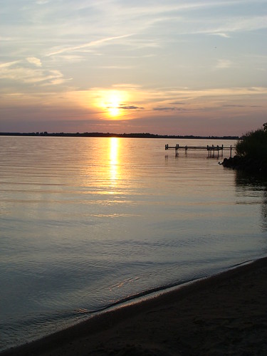 sunset lake wisconsin petenwell