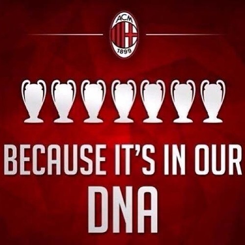 DNA #champions #acmilan #ucl #weareacmilan #thebest #milan #rossoneri