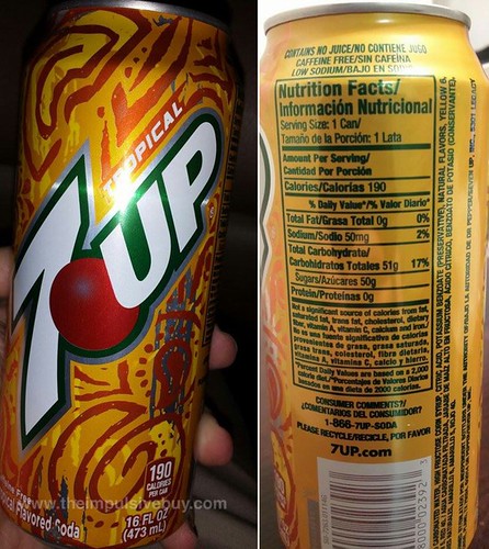 Rachel Reviews New Tropical 7UP. This is the zero sugar version. I fou, Soda Drink Review