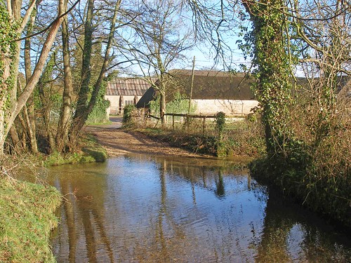 Ford over the river Piddle at Turner's Puddle