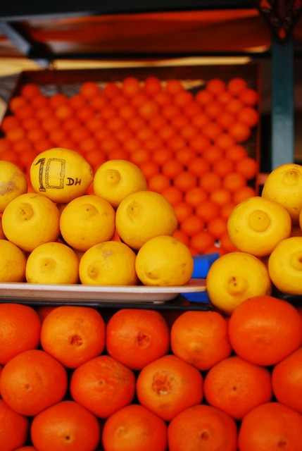 Fresh Orange Juice in Morocco 