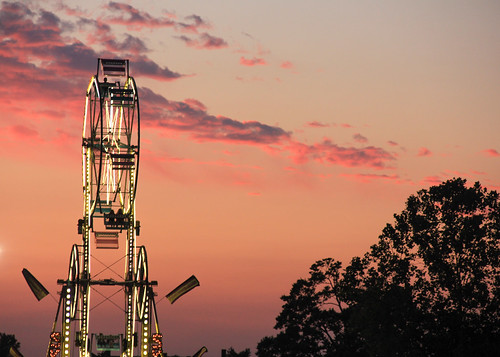 sunset lexingtonkentucky fair ferriswheel bluegrassfair