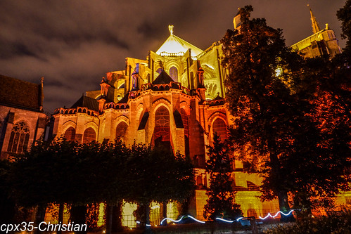 cathédrale nuit chartres 2013 fêtedelalumière