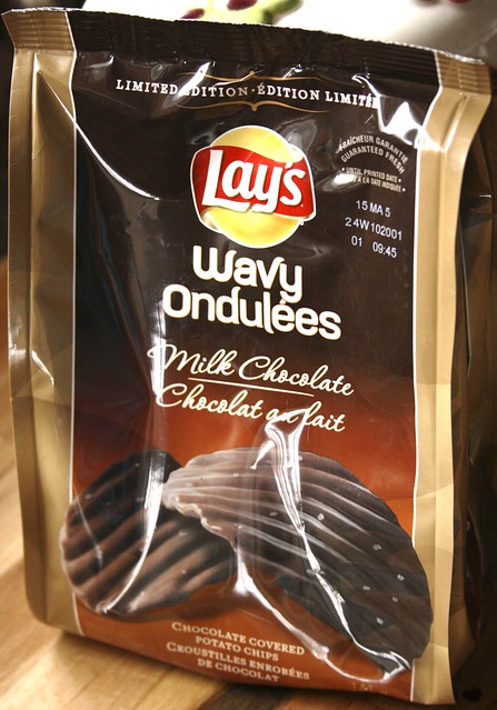 Lay's Wavy Chocolate Covered Potato Chips