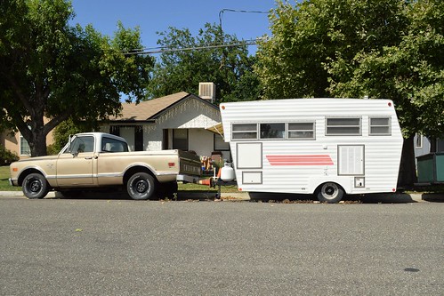 chevrolet truck pickup chevy trailer camper vintagetrailer glenncounty hamiltoncitycalifornia