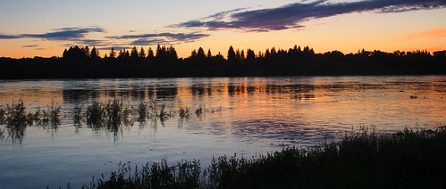 sunset canada river olympus saskatoon saskatchewan southsaskatchewanriver omd em5