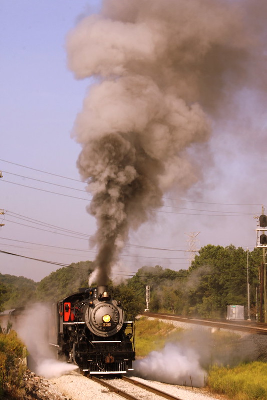 TVRM Railfest 2013: Southern Steam Locomotive #630 Departs
