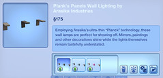 Plank's Panels Wall Lighting by Arasika Industries