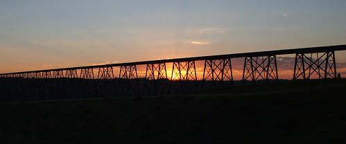 sunset canada olympus alberta lethbridge trainbridge highlevelbridge project365 olympuse3 olympus50200mm