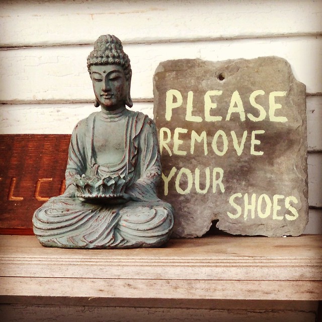 Remove your shoes