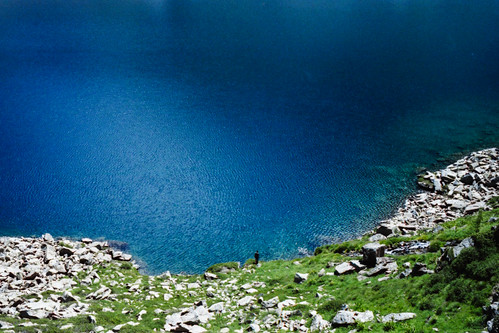 blue italy lake green film nature analog 35mm landscape lago scan expired trentino canoneos300 rotondo epsonv350 trentinoaltoadigesüdtirol solution200 treessteps film98
