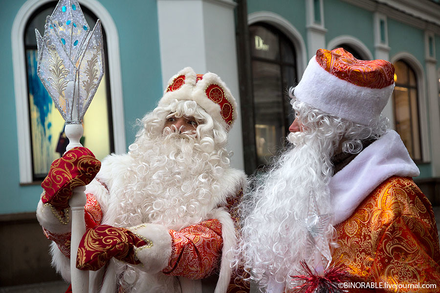 Moscow Christmas parade 2013 ©binorable.livejournal.com