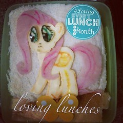 Loving my #fluttershy #fail … well, you can't win them all . #lovingeverylunchforamonth #mlp #mylittlepony #fim