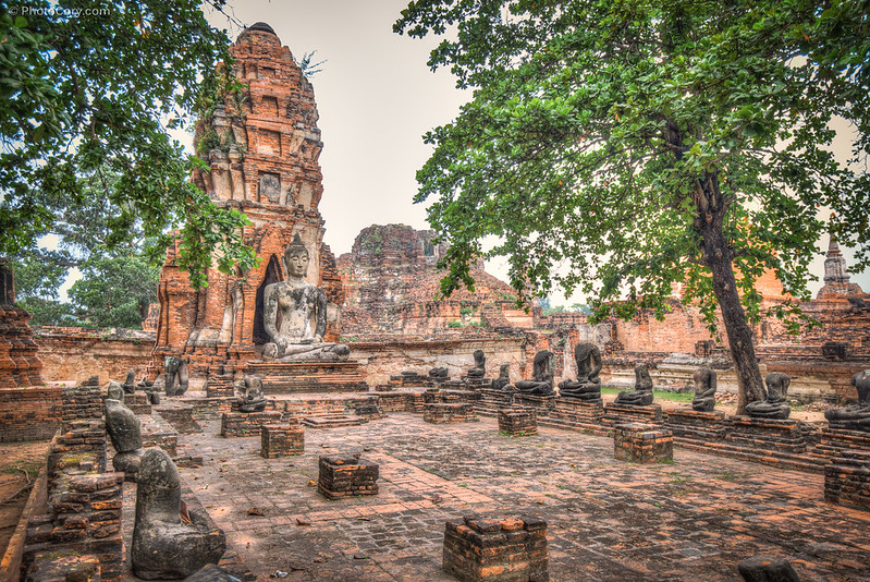 Wat Maha That in Ayutthaya