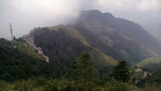 View of Kaddukhal en route to Surkanda Devi Temple