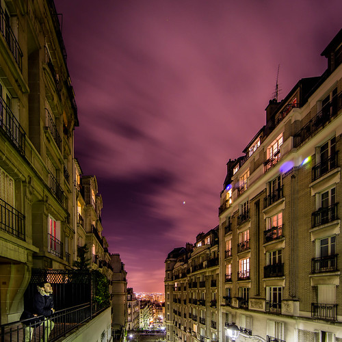 street paris france night square europe long exposure wide montmartre selfie éole eole