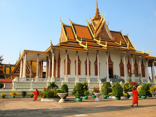 Royal Palace in Phnom Penh, Cambodia