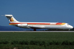 Iberia MD-87 EC-EZA GRO 20/07/1997