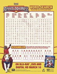 Russell Madness word search