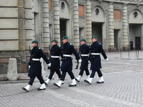 Stockholm Weekend- A Scandinavian Escape change of guards