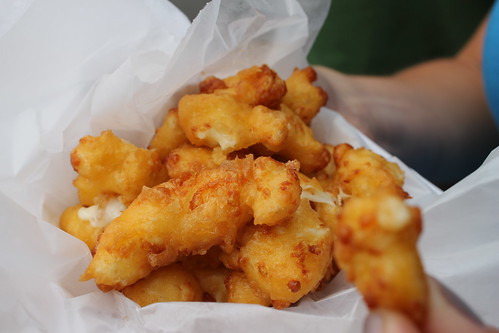 Fried cheese curds. Excellent.