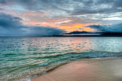 A beautiful Fijian sunset
