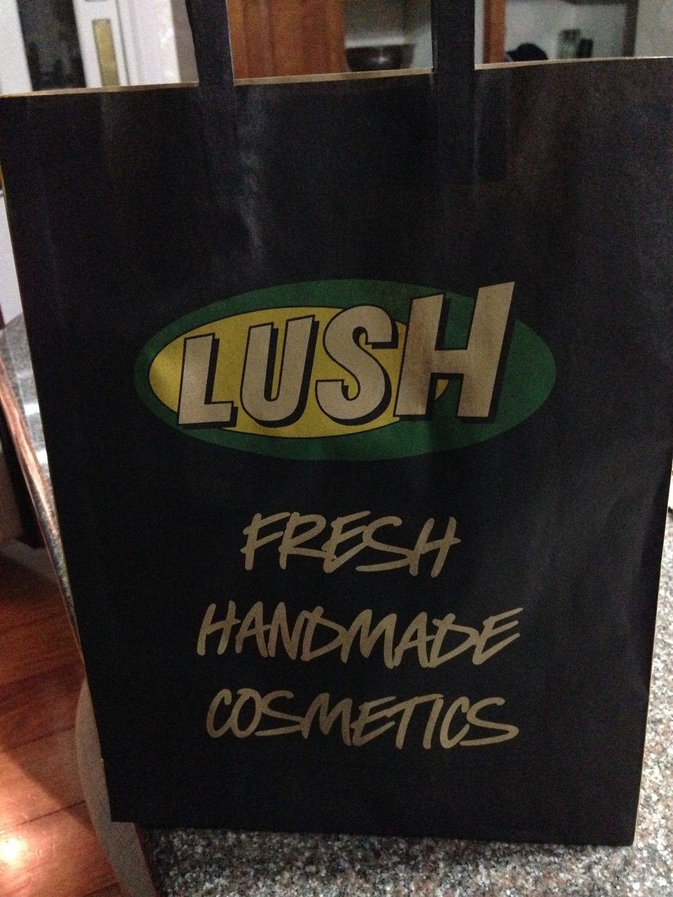 Lush soaps from Shangrila mall