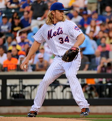 Noah Syndergaard pitches vs. Pirates