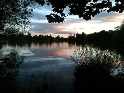 sunset lake evening shropshire mere ellesmere uploaded:by=flickrmobile flickriosapp:filter=nofilter ellesmeremere