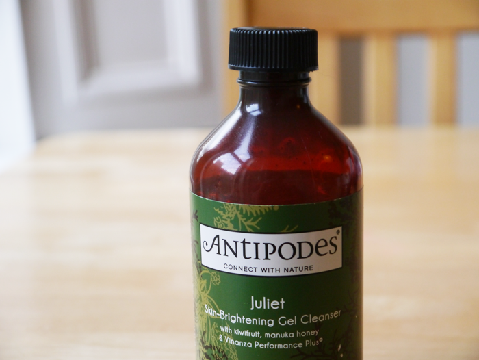 antipodes juliet skin brightening gel cleanser review 2