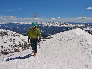 Fred on top of Quandary Peak