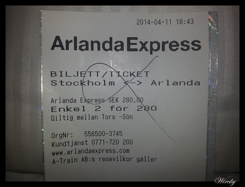 Aeropuerto de Arlanda - Ticket Tren Arlanda Express