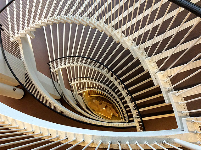 Stairwell in Helsinki Uni