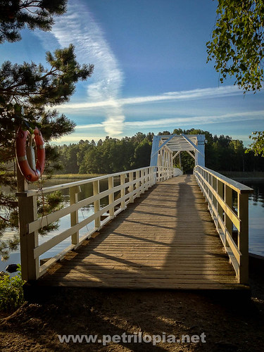 bridge nature suomi finland landscape sunny finnish luonto iphone lohja silta suomalainen liessaari