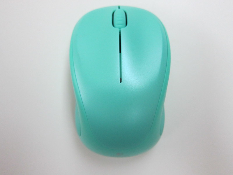 Logitech Wireless Mouse M235 (2014 Color Collection) - Green Envy (Top)