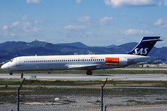 SAS MD-87 LN-RMH BCN 07/03/1999