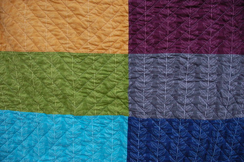 Close up of Quilting