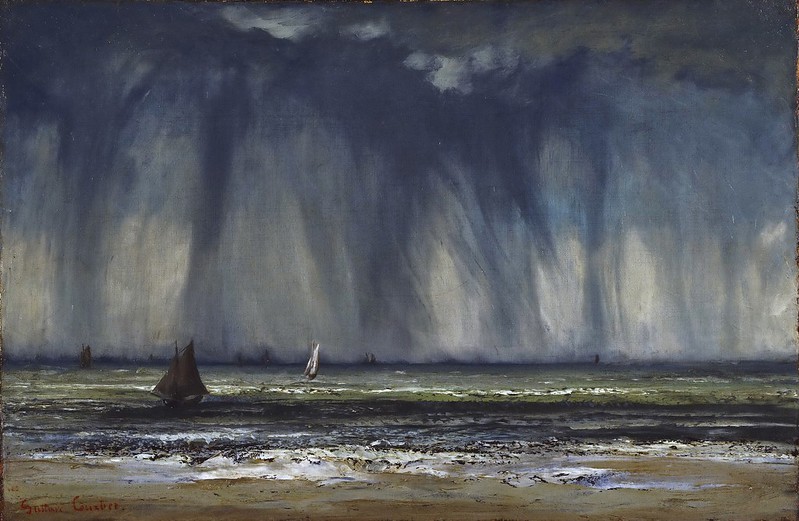 Gustave Courbet - The Waterspout (c.1866)