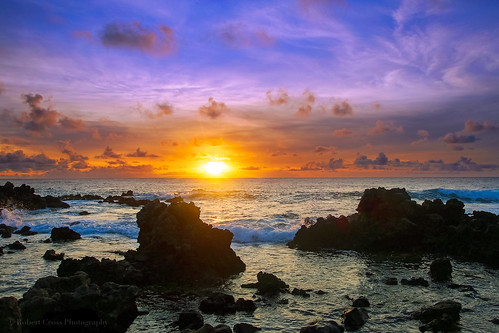sun seascape beach clouds sunrise landscape hawaii surf waves oahu olympus amanecer omd vog salidadelsol em5 1250mmf3563mzuiko