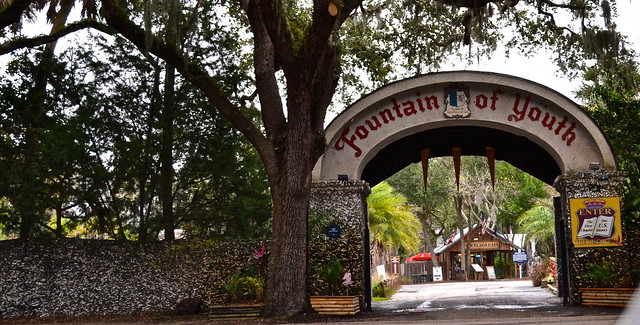 Fountain of Youth - Ponce de Leon, St. Augustine Florida - entrance