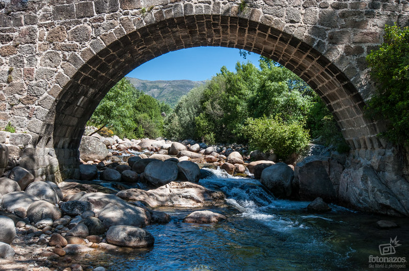 Las piscinas naturales de Jarandilla de la Vera en el puente Parral 