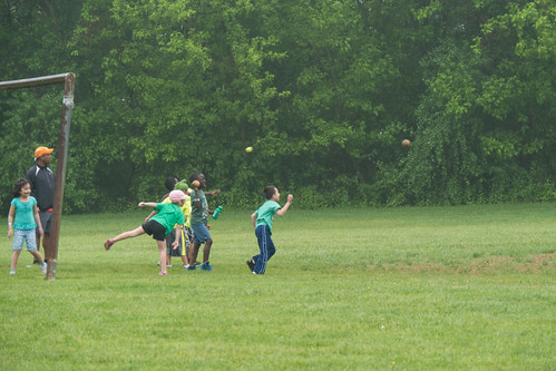 Softball toss