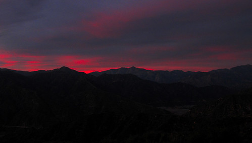 california sunset red sky cloud mountain clouds landscape colorful outdoor southerncalifornia rugged canong11 sangabrielnationalmonument
