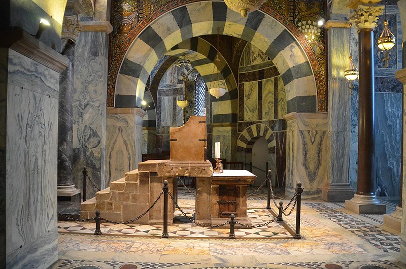 Check Out What Palatine Chapel Looked Like  in 796 