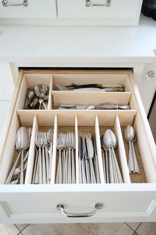 Or simply store them in a drawer