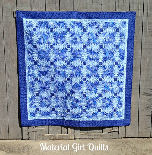 Blue Pineapples quilt